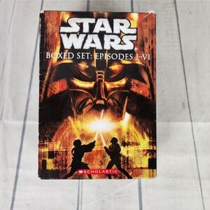 Vintage Star Wars Episodes I-VI Paperback Books Boxed Set 2005 Scholastic